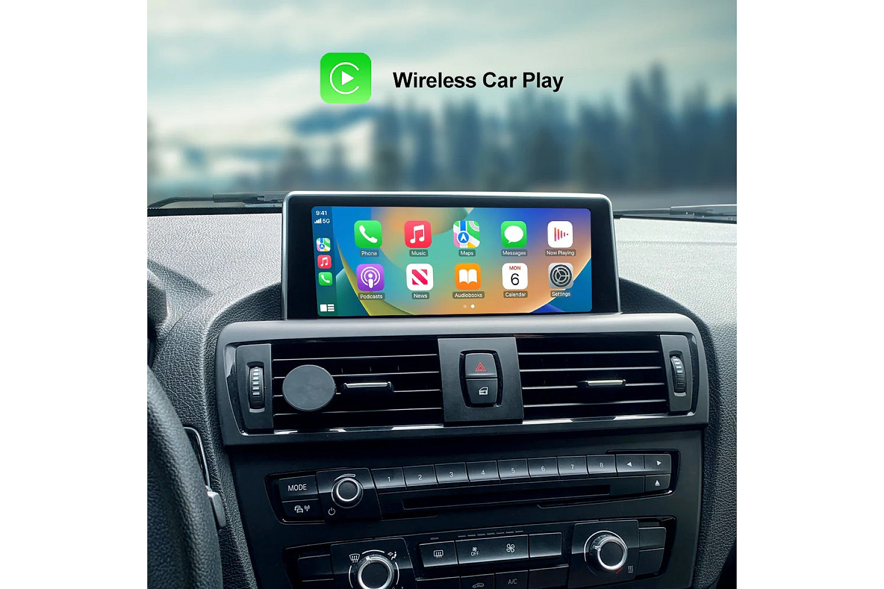 BMW Series 1 2 F20 F21 2011-2017 8.8" wireless Apple CarPlay + Android ...
