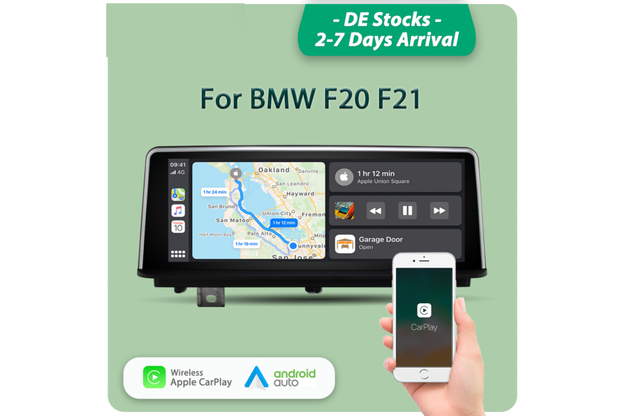 BMW Series 1 2 F20 F21 2011-2017 8.8" wireless Apple CarPlay + Android auto multimedia Head unit 