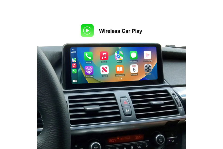 BMW X5 X6 E70 E71 E72 2007-2013 | Touch Screen with Wireless CarPlay & Android Auto BMW X5 X6 E70 E71 E72 2007-2013 | Touch Screen with Wireless CarPlay & Android Auto