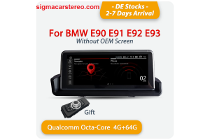 BMW 3 Series E90 E91 E92 E93 GPS Radio Player Navigation Carstereo Carplay dab