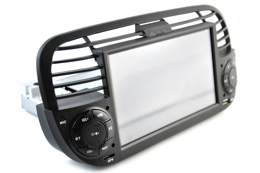 Fiat 500 2007-2012 Autoradio GPS Aftermarket Android Head Unit Navigation Carstereo Carplay dab (Free Backup Camera)