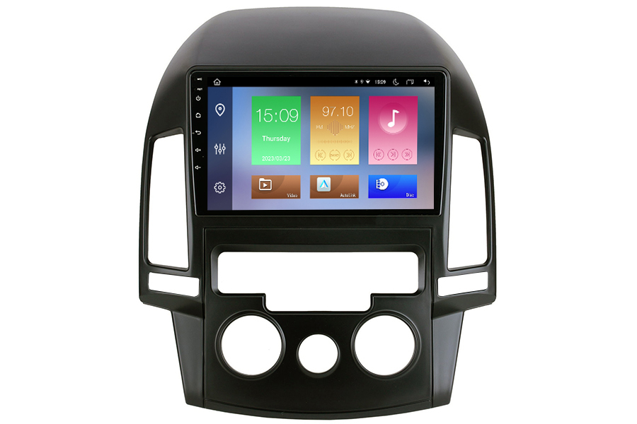 Hyundai i30 2010-2012 Manual AC Aftermarket Radio Upgrade DAB 