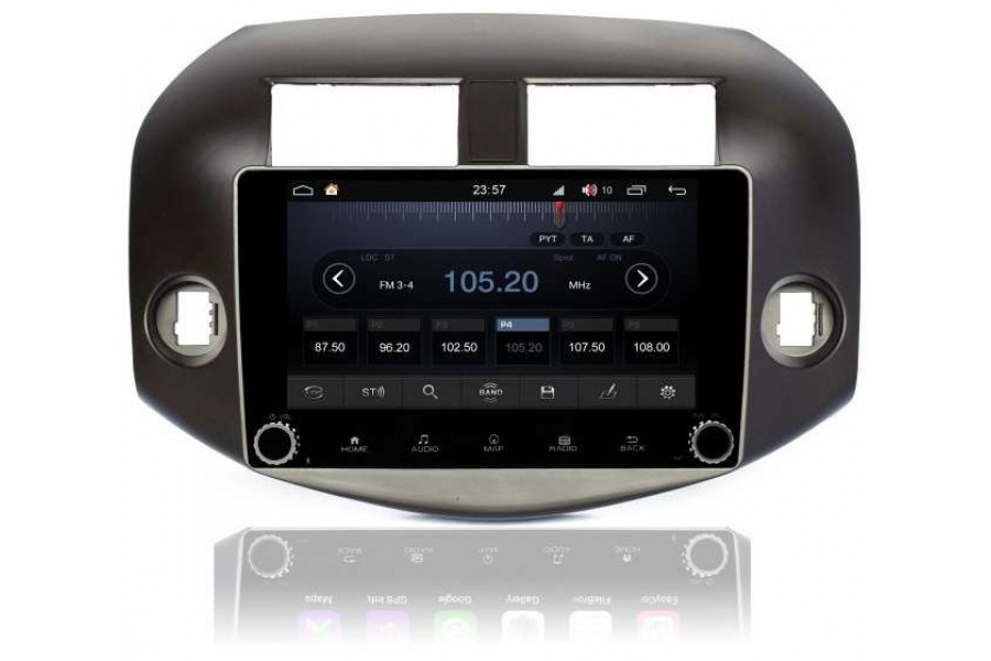 Toyota RAV4 2006-2011 Autoradio GPS Aftermarket Android Head Unit Navigation Car Stereo (Free Backup Camera)