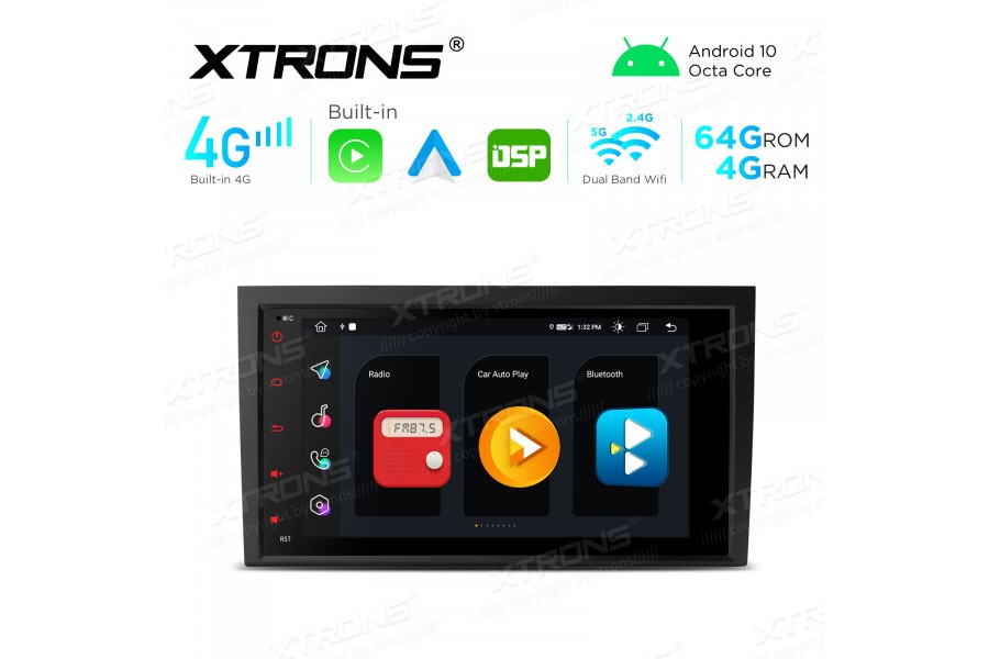 Integrated 4G Solution: 8 inch Android Multimedia Player Navigation System With Built-in CarAutoPlay and Android Auto and DSP For AUDI / SEAT