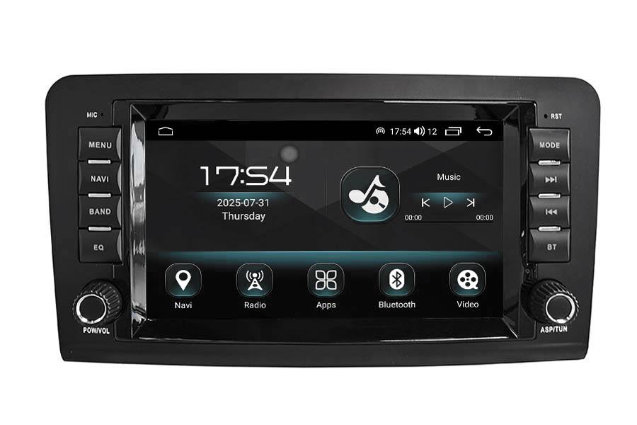 Mercedes-Benz GL-X164/ML-W164 Aftermarket Radio Upgrade Mercedes-Benz GL-X164/ML-W164 Aftermarket Radio Upgrade