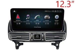 Mercedes-Benz GLE(W166)/GLS(X166) Radio Upgrade with 12.3 screen (Free Backup Camera)