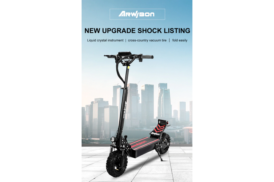 Electric scooter Charging port dual 11inch off road 48V16AH 2500w 