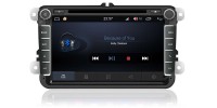 VW Skoda Seat radio upgrade aftermarket android Head Unit Navigation Car Stereo (Free Backup Camera)