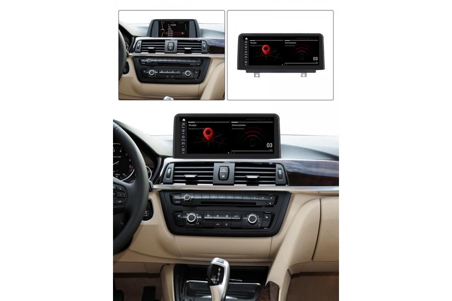 BMW F20/F21/F30/F31/F33/F35 screen, Android 12 (Genuine Specs), aftermarket Android headunit navigation carstereo carplay dab 