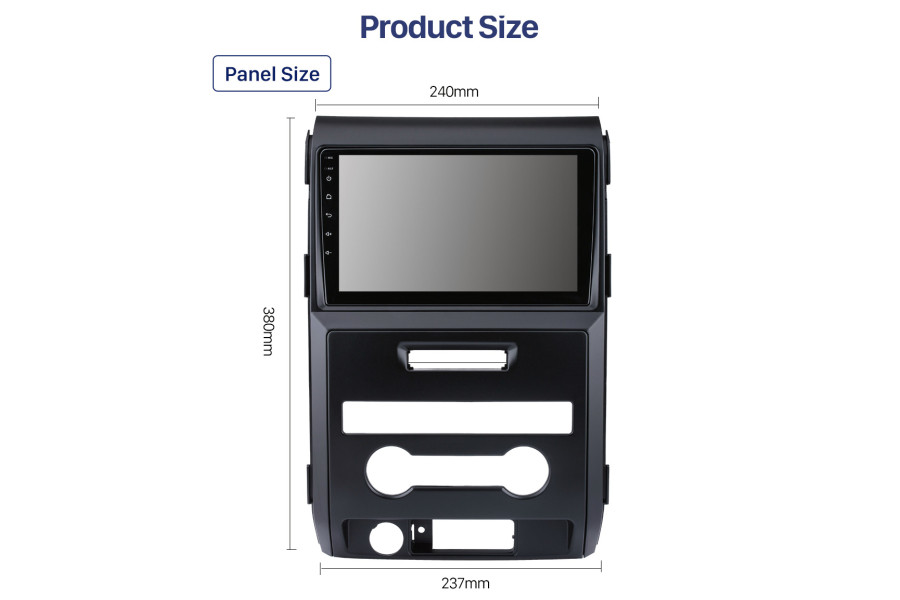 Ford F-150 2009-2013 Aftermarket Radio Upgrade 