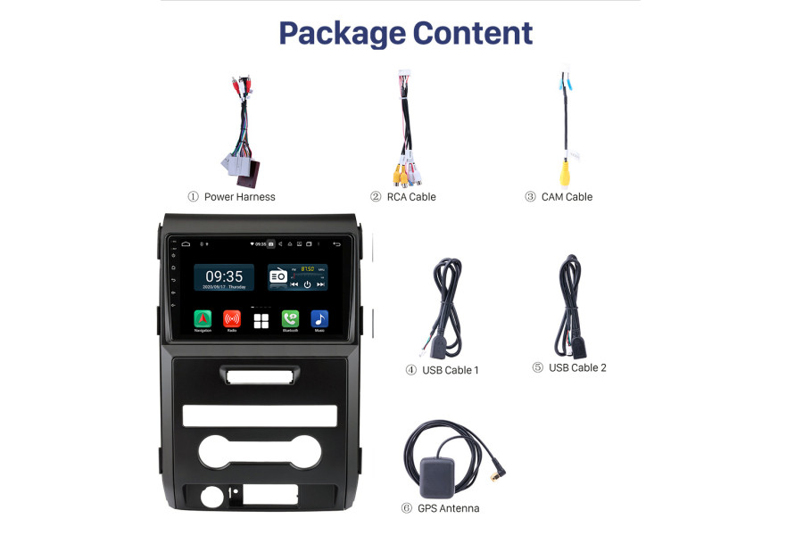 Ford F-150 2009-2013 Aftermarket Radio Upgrade 