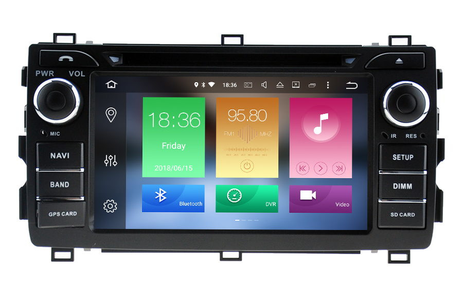 Toyota Auris 2013-2015 Aftermarket Radio Upgrade (Free Backup Camera)