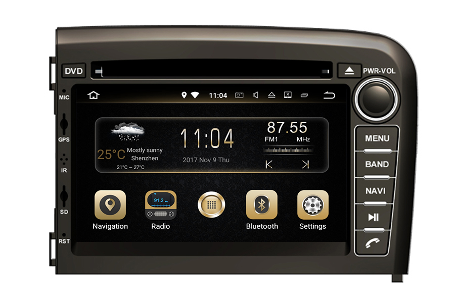 Volvo S80 Autoradio GPS Aftermarket Android Head Unit Navigation Car Stereo radio upgrade (Free Backup Camera)