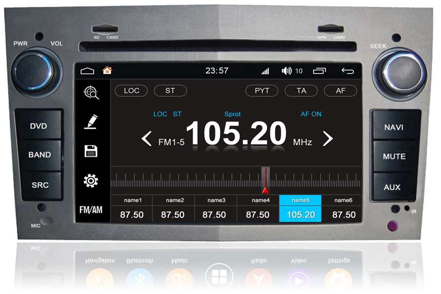 Vauxhall Antara/Astra/Corsa/Vectra/Zafira Autoradio GPS Aftermarket Android Head Unit Navigation Car Stereo (Free Backup Camera)