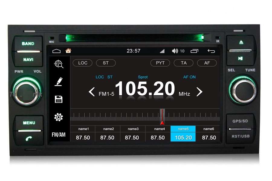 Ford Focus/C-Max/Kuga 2000-2011 Autoradio GPS Aftermarket Android Head Unit Navigation Car Stereo (Free Backup Camera)