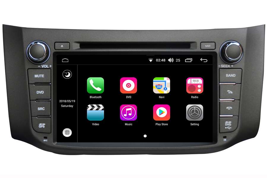 Nissan Pulsar/Sentra/Sylphy 2012-2014 Autoradio GPS Aftermarket Android Head Unit Navigation Car Stereo (Free Backup Camera)