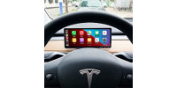 Tesla Style Vertical Screen for Model 3 and Model Y Aftermarket Carplay Radio Upgrade Headunit Tesla Style Vertical Screen for Model 3 and Model Y Aftermarket Carplay Radio Upgrade Headunit