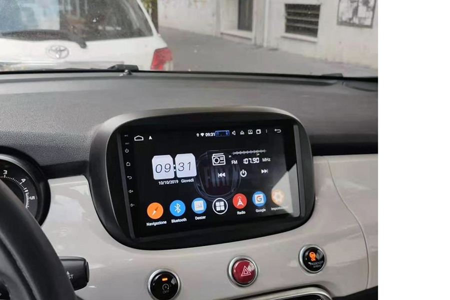 Aftermarket Radio Upgrade Fiat 500 