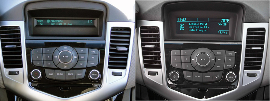 Chevrolet Cruze Autoradio GPS Navigation Head Unit