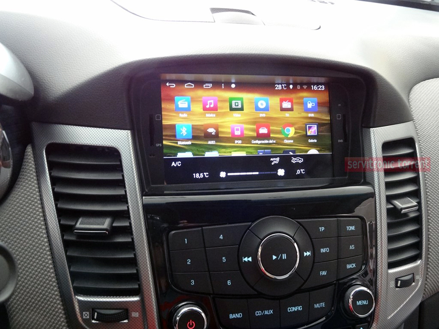 Chevrolet Cruze Aftermarket Navigation Car Stereo